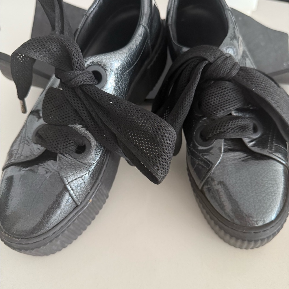 AGL Leather Sneakers - Like New | Size 7/7.5 - Picture 4 of 6